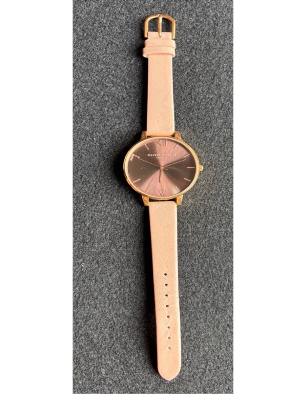 NWOT** Anthropologie Olivia Burton Langley Watch  **Needs Battery View 3